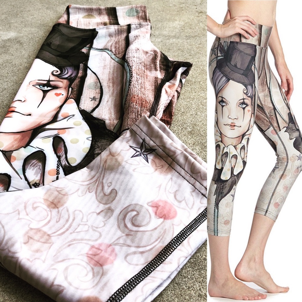 Eagle Rock Werkshop Circus Girl Capri Leggings
